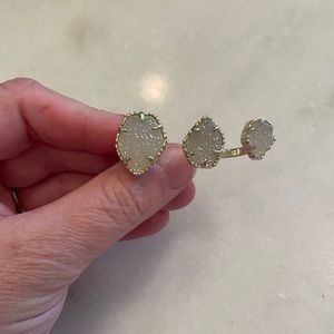 Kendra Scott two finger ring